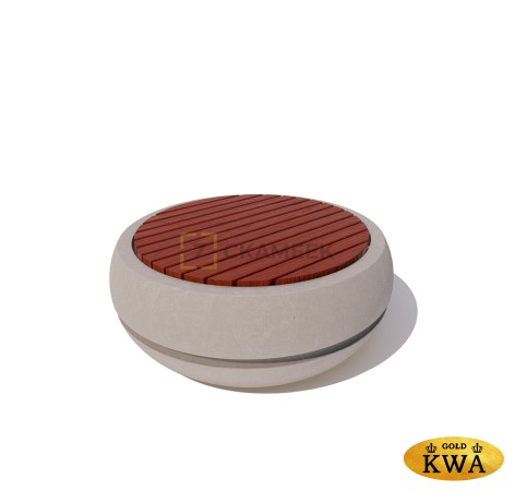 Скамейка с бетонным основанием «Коломна» (лиственница)