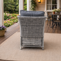 Кресло-реклайнер LUIZA  серое