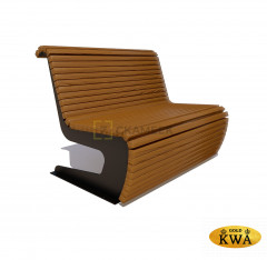 Скамейка «Сквер» (1,2 м ангарская сосна)