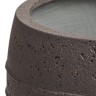 Кашпо Амфора черный песок
