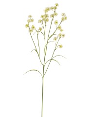 Астранция Вайлд бело-зелёно-лимонная в-80 см, 3 ветки 12/72