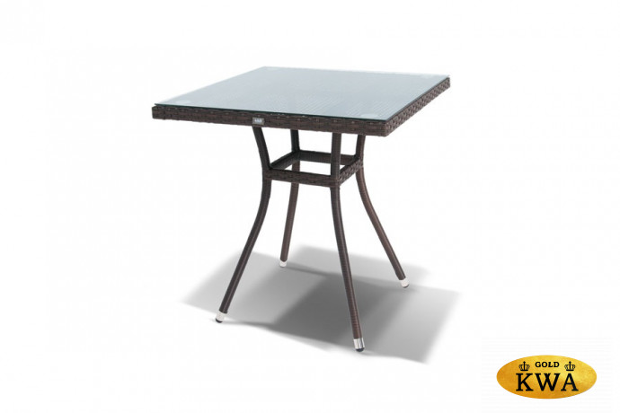 Корто стол коричневый 700х700х750