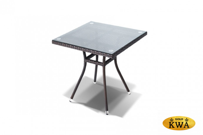 Корто стол коричневый 700х700х750