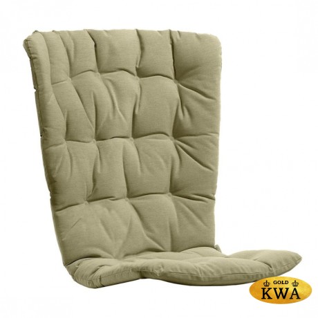 Кресло-качалка пластиковое с подушкой