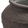 Кашпо Treez Ergo Nero Чаша-амфора Чёрный туф в-29 см, д-33 см