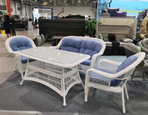 Комплект плетеной мебели T130-LV520 White