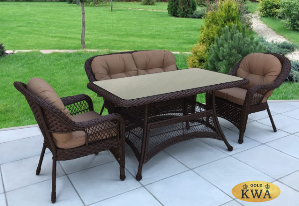 Комплект плетеной мебели T130Br/LV520