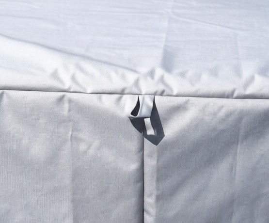 Чехол для садовой мебели 200х100, темно-серый