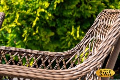 &quot;Эспрессо–150 L&quot; обеденная группа плетеная, цвет коричневый