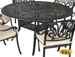 Стол Henry из литого алюминия 150 см