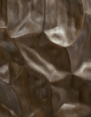 Кашпо TREEZ Effectory Metal Округлая чаша Design Crumple Чернёная бронза в-55, д-55 см