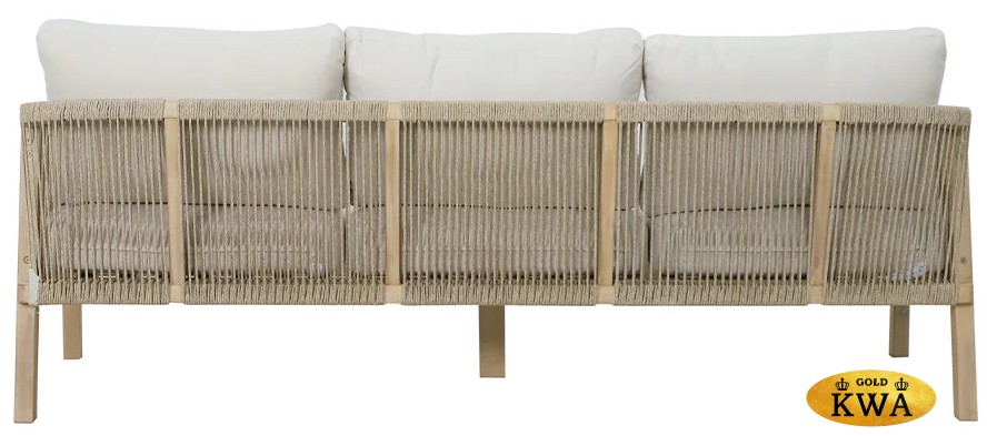 Диван деревянный трехместный