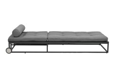 КИОТО шезлонг лежак алюминий текстилен