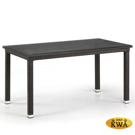 Плетеный стол T256A-W53-140x80 Brown