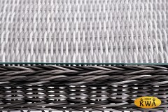 &quot;Асти&quot; лаунж-зона из искусственного ротанга на 4 персоны, цвет графит