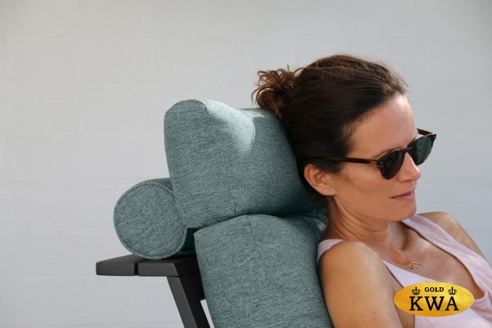 Malmo с 2-х местным диваном Комплект лаунж мебели антрацит/зелёный, алюминий