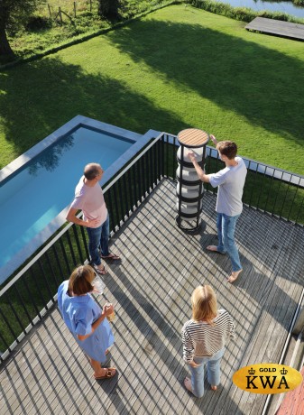 Tumba Комплект бежевый/коричневый, алюминий