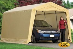 Гараж тентовый 4600*3000*2400мм, песочный