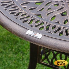 Журнальный стол из литого алюминия WILHELM