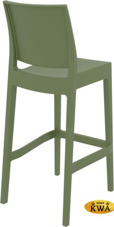 Стул пластиковый барный