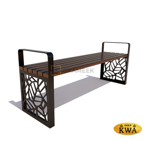 Скамейка «Севастополь» без спинки (3,0 м лиственница,40х60)