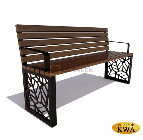 Садово-парковая скамейка «Севастополь» (лиственница 1,2 м, 40х60)