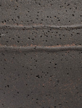 Кашпо Treez Ergo Italica Чаша черный песок в-33, д-41 см