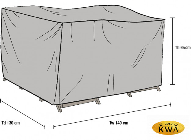 Чехол для садовой мебели 140х130х65 см