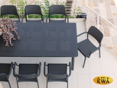 Стол пластиковый раздвижной