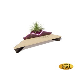 Модульная скамейка «Хеопс» с подсветкой