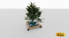 Модульная скамейка «Хеопс» с подсветкой