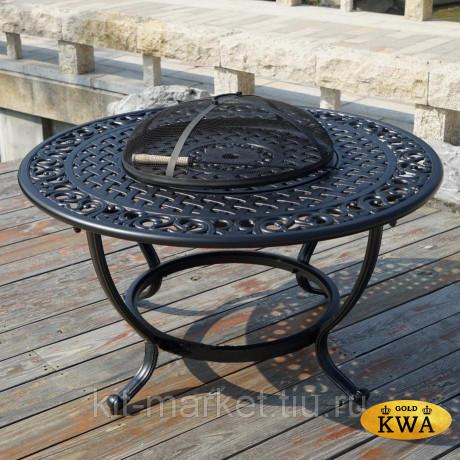 Комплект мебели Fuji из литого алюминия для сада