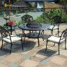 Комплект мебели Fuji из литого алюминия для сада