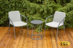 &quot;Марокко&quot; кофейный комплект из алюминия, цвет темно-серый