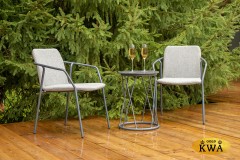 &quot;Марокко&quot; кофейный комплект из алюминия, цвет темно-серый