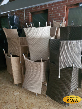 Обеденный комплект плетеной мебели Ривьера