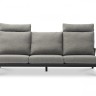 Malmo с 3-х местным диваном Комплект лаунж мебели антрацит/серый, алюминий