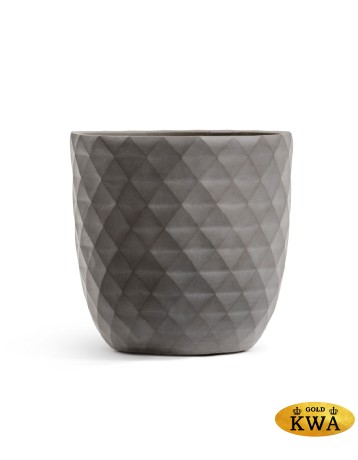 Кашпо TREEZ ERGO Diamond Чаша-конус Мокко д-44, в-43 см