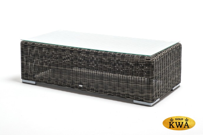 "Боно" журнальный столик из искусственного ротанга, цвет графит