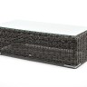 "Боно" журнальный столик из искусственного ротанга, цвет графит