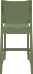 Стул пластиковый полубарный
