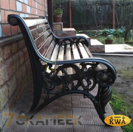 Скамейка парковая «Москва» (2,5 м ангарская сосна)