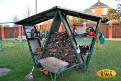 Дровница - садовый органайзер 