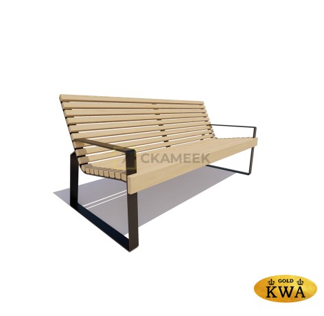 Скамейка «Белгород» (1,8 м ангарская сосна)