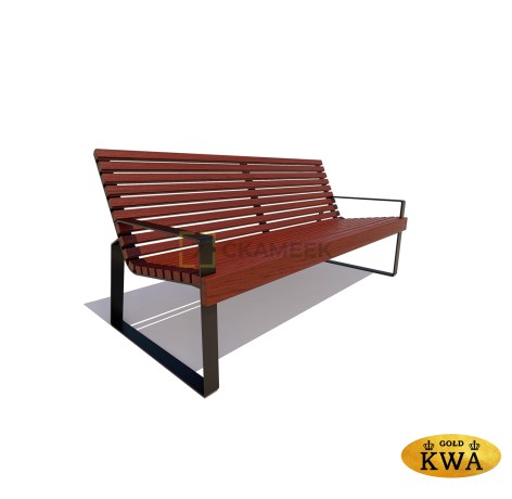 Скамейка «Белгород» (1,8 м ангарская сосна)