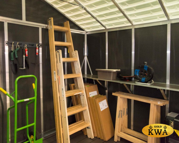 Сверхпрочный сарай из поликарбоната YUKON 11*9S