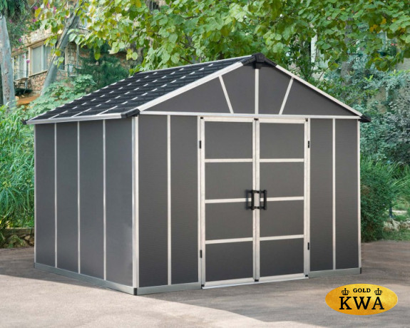 Сверхпрочный сарай из поликарбоната YUKON 11*9S