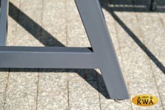 &quot;Куба&quot; обеденная группа на 10 персон, стол HPL &quot;дуб&quot;, круглый роуп