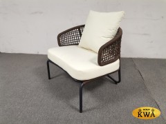 Уличное кресло из роупа Coffee break