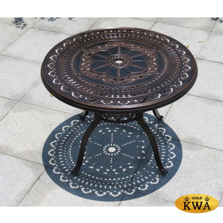 Стол из литого алюминия Vienna 120